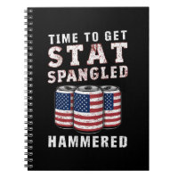 Zeit, um die Star Spangled Hammered Ber USA Flag