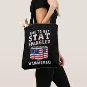 Zeit, um die Star Spangled Hammered Ber USA Flag Tasche (Von Nahem)