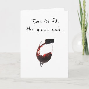 ZEIT, UM DIESEN WEIN UND FLEBRATE "IHREN TAG" ZU M KARTE