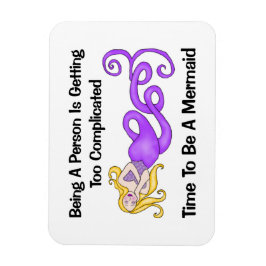 Zeit, um ein Meerjungfrau zu werden Magnet