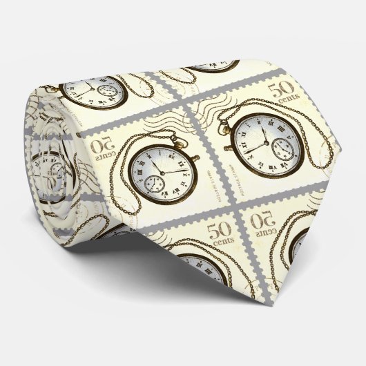 ZEIT, UM EINE KRAWATTE AUFZUBAUEN (Gerollt)