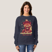 Zeit, um gemütlich zu werden sweatshirt (Vorne ganz)