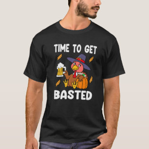 Zeit, um glücklich zu werden Danksagungen an die T T-Shirt