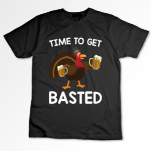 Zeit, um lustig mit Bier übergossen zu werden, Tru T-Shirt