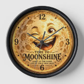 Zeit, um mit einzigartigem Uhren-Design Mondschein Uhr (Vorderseite)