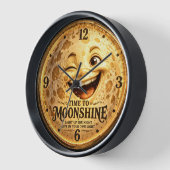Zeit, um mit einzigartigem Uhren-Design Mondschein Uhr (Winkel)