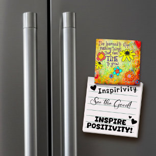 Zeit, um Niedlich florgelb zu werden Inspiration S Magnet