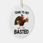 Zeit, um sich gebastetes Funny Beauty Türkei Ernte Keramik Ornament (Rechts)