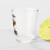 Zeit, um sich gebastetes Funny Beauty Türkei Ernte Schnapsglas (Rechts)