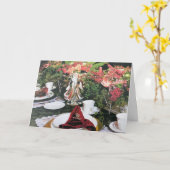 ZEIT, UM SIE ZU WÜNSCHEN ** MERRY CHRISTMAS** UND  KARTE (Gelbe Blume)