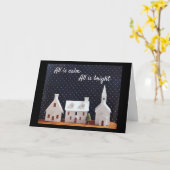 ZEIT, UM SIE ZU WÜNSCHEN ** MERRY CHRISTMAS** UND  KARTE (Gelbe Blume)