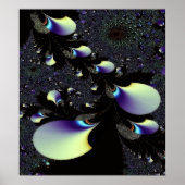 ZEIT UND BEREICH 4 ~ ABSTRAKTER KUNSTDRUCK POSTER (Vorne)