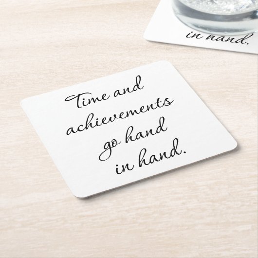 Zeit und Ergebnisse Untersetzer (angewinkelt)