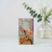 ZEIT UND FAME VISITENKARTE (Stehend Vorderseite)