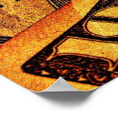 Zeit und Geld Poster (Ecke)