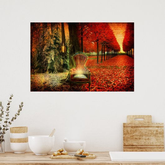 Zeit und Jahreszeit Poster (Küche)