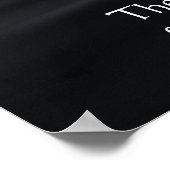 Zeit und Jahreszeit Poster (Ecke)