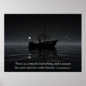 Zeit und Jahreszeit Poster (Vorne)