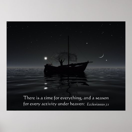 Zeit und Jahreszeit Poster (Vorne)