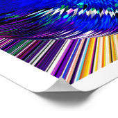 Zeit und Raum Poster (Ecke)