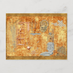 Zeit und Zeit wieder Postkarte