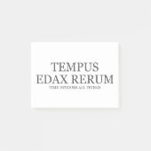 Zeit verschlingt alle Sachen - Dunkelheit Post-it Klebezettel (Vorderseite)