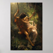 Zeit von Pierre-Auguste Cot - Poster (Vorne)