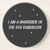 Zeit-Wanderer Sandstein Untersetzer (Vorne)