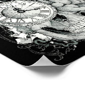 Zeit wartet auf kein Poster (Ecke)