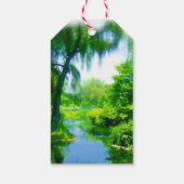 Zeit weg von der Stadt Geschenkanhänger (Rückseite)