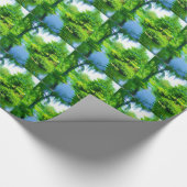 Zeit weg von der Stadt Geschenkpapier (Ecke)