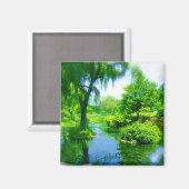 Zeit weg von der Stadt Magnet (Vorderseite/Rückseite)