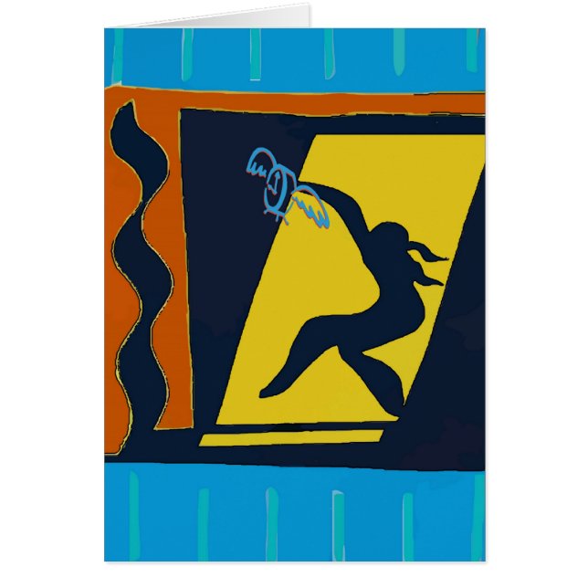 Zeit wegfliegt, Abstrakt (Vorne)