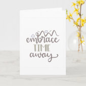 Zeit wegnehmen karte (Gelbe Blume)