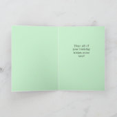 Zeit, Whimsikherzen farbenfroh zu feiern Karte (Innenseite)