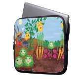 Zeit Zählung-Garten Laptopschutzhülle (Vorderseite Links)