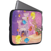 Zeit Zählung-Unter zum Meer Laptopschutzhülle (Vorne Rechts)