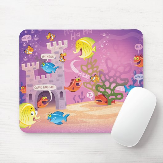 Zeit Zählung-Unter zum Meer Mousepad (Mit Mouse)