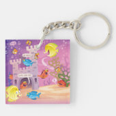 Zeit Zählung-Unter zum Meer Schlüsselanhänger (Rückseite)