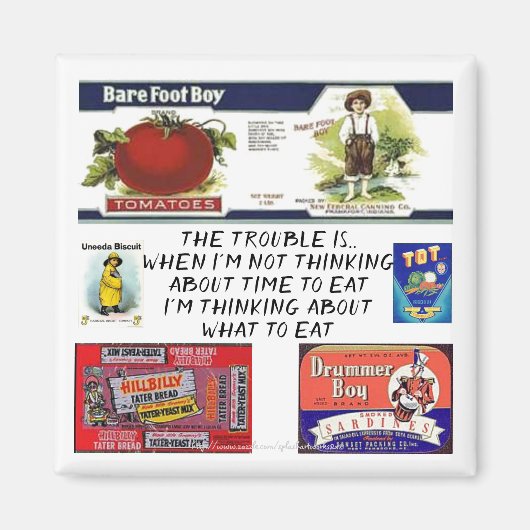 "Zeit zu essen"? Magnet (Vorne)