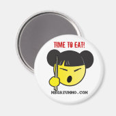 ZEIT ZU ESSEN! MAGNET (Vorderseite/Rückseite)