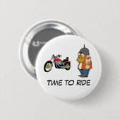 Zeit zu reiten button (Vorne & Hinten)