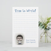 Zeit zu schreiben briefpapier (Stehend Vorderseite)