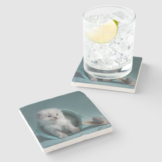 Zeit zu spielen steinuntersetzer (Seitenansicht)