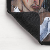 Zeit zu sterben! Gemälde von Alfred Fox Mousepad (Ecke)
