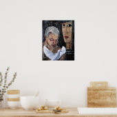 Zeit zu sterben! Gemälde von Alfred Fox Poster (Küche)