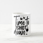 Zeit zum Abschuss Kaffeetasse (Mittel)