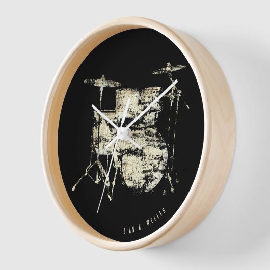 Zeit zum Abspielen von Trommeln Uhr (Winkel)