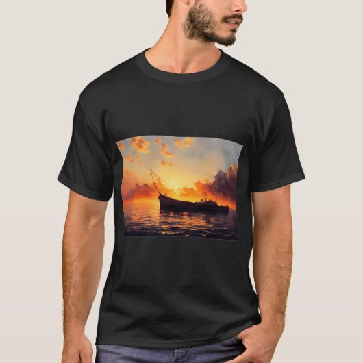Zeit zum Angeln T-Shirt (Vorderseite)