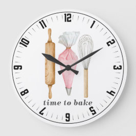 Zeit zum Baker-Tools Große Wanduhr